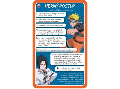 Top Trumps Collectibles Naruto CZ_SK verze