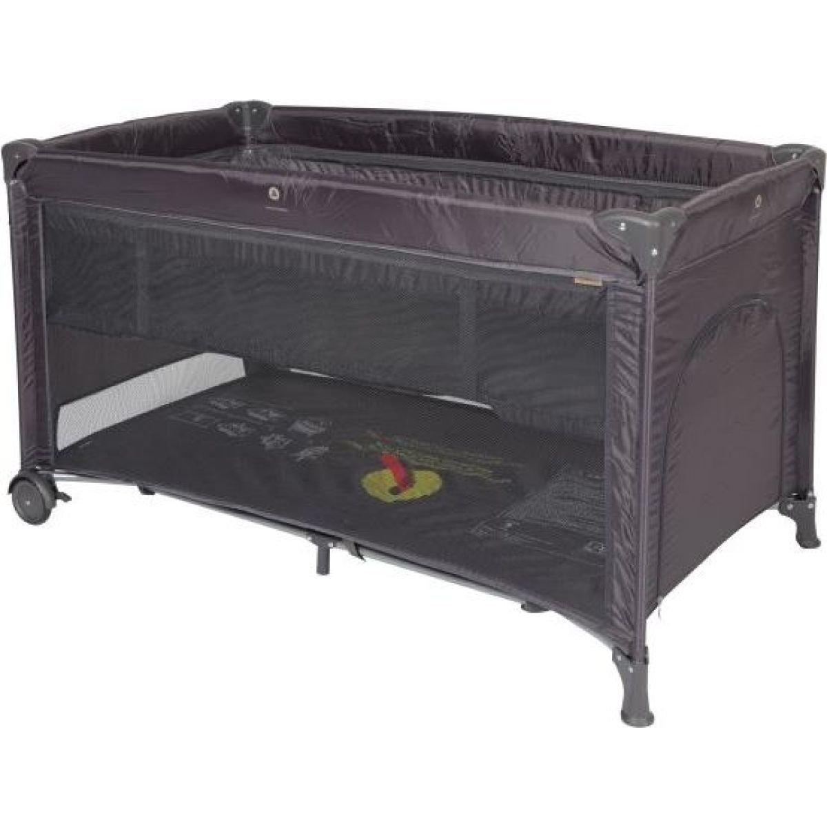 Topmark Jackie cestovní postýlka polohovací Tmavě šedá - Poškozený obal