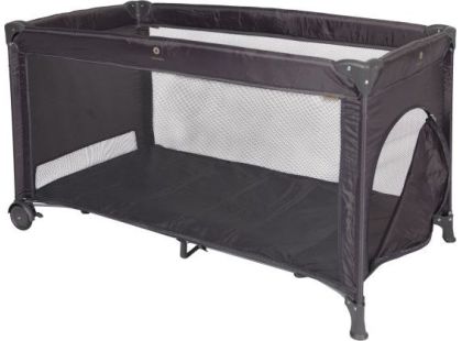 Topmark Jackie cestovní postýlka polohovací Tmavě šedá - Poškozený obal