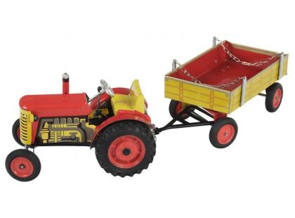 Traktor a valník Kovap - Červená Traktor a valník Kovap - Červená