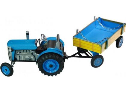 Traktor a valník Kovap - Modrá Traktor a valník Kovap - Modrá