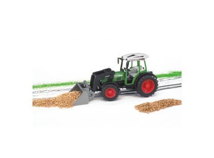 Traktor FEND Farmer + čelní nakladač Bruder 02101
