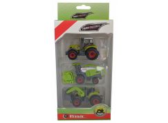 HM Studio Traktor, kombajn a nakladač 1:64