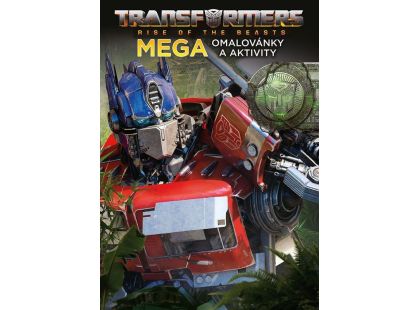 Transformers - Mega omalovánky a aktivity