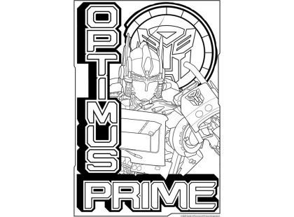 Transformers - Mega omalovánky a aktivity