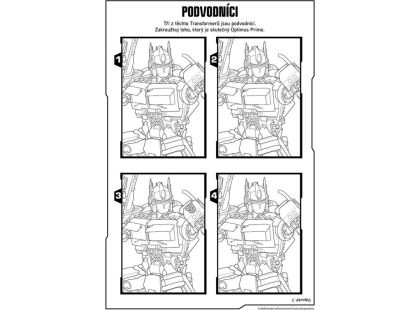Transformers - Mega omalovánky a aktivity
