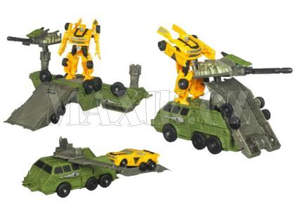 Transformers Cyberverse hrací set Hasbro 28706 - Bumblebee Mobile Battle Bunker