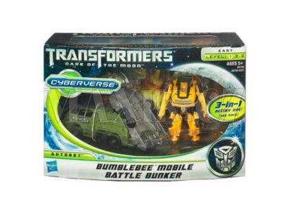 Transformers Cyberverse hrací set Hasbro 28706 - Bumblebee Mobile Battle Bunker