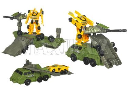Transformers Cyberverse hrací set Hasbro 28706 - Optimus Prime Armored Weapons
