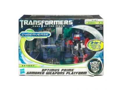 Transformers Cyberverse hrací set Hasbro 28706 - Optimus Prime Armored Weapons