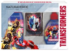 Transformers dárkový set mýdlo 250 ml + šampon a sprchový gel 250 ml + batoh
