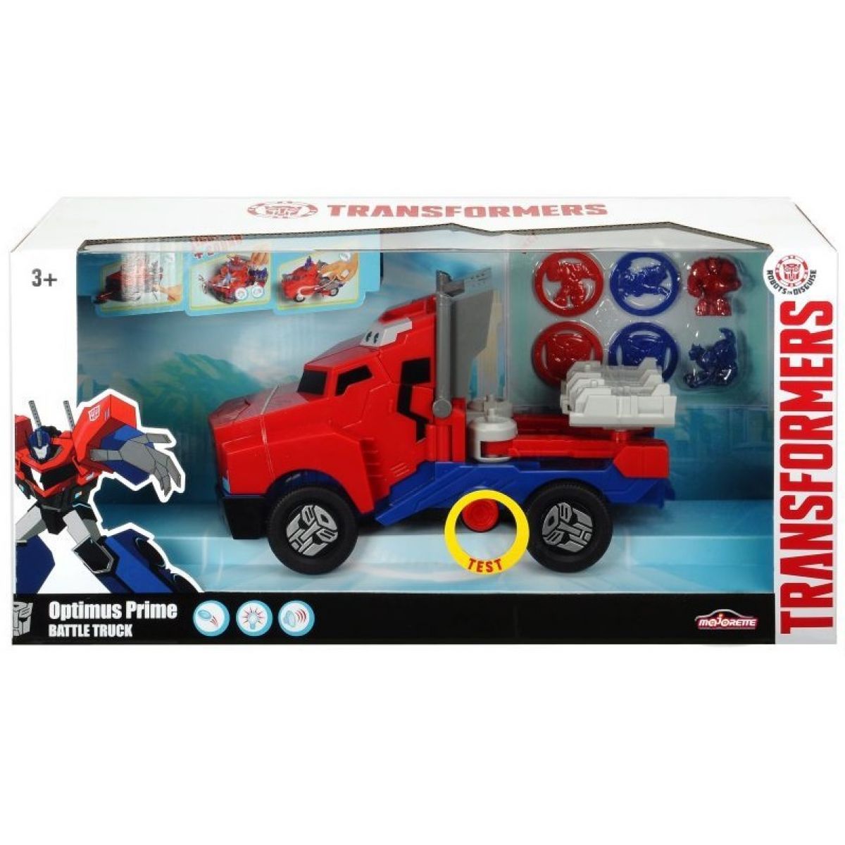 Transformers RID Optimus Prime Battle Truck