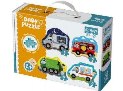 Trefl Baby puzzle dopravní prostředky