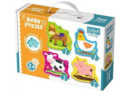 Trefl Baby puzzle zvířátka