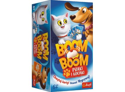 Trefl Boom Boom Psi a kočky společenská hra