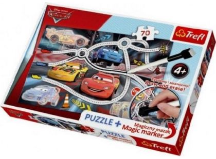 Trefl Cars Puzzle a magický fix