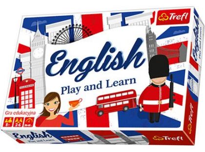 Trefl Edukační hra English - Play and Learn