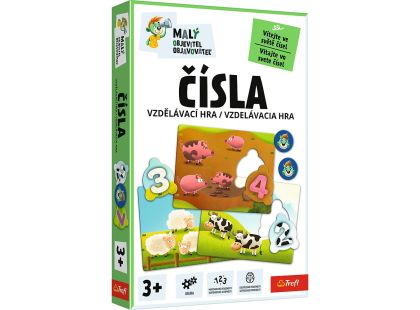 Trefl Hra Malý objevitel Čísla CZ SK