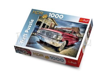 Trefl Puzzle HDR Retro auto 1000 dílků