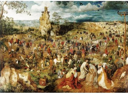 Trefl Puzzle Pieter Bruegel Nesení kříže 1000 dílků