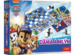 Trefl Společenská Hra Dáma & Mlýn Tlapková patrola