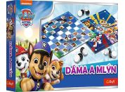Trefl Společenská Hra Dáma & Mlýn Tlapková patrola