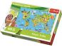 Trefl Vzdělávací puzzle mapa světa 100 dílků 2