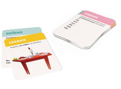 TRÉNINK PAMĚTI: KARTY PRO CVIČENÍ PAMĚTI Naučná hra SK