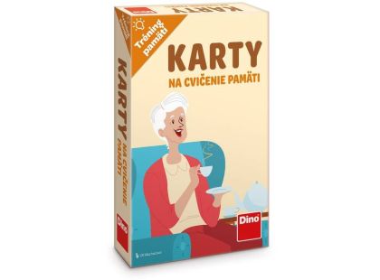 TRÉNINK PAMĚTI: KARTY PRO CVIČENÍ PAMĚTI Naučná hra SK