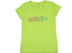 Tričko Lollipopz s kamínkovou aplikací zelené, velikost 140 cm (10 let)