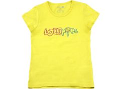 Tričko Lollipopz s kamínkovou aplikací žluté, velikost 140 cm (10 let)