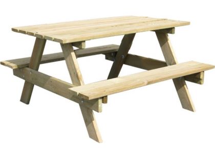 Trigano dřevěný stoleček s lavicemi Piknik