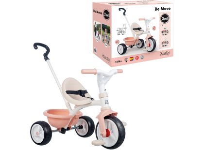 Tříkolka Be Move růžová