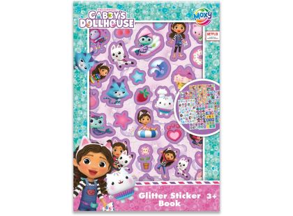 Třpytivé samolepky Gábinčin kouzelný domeček A5 8 archů