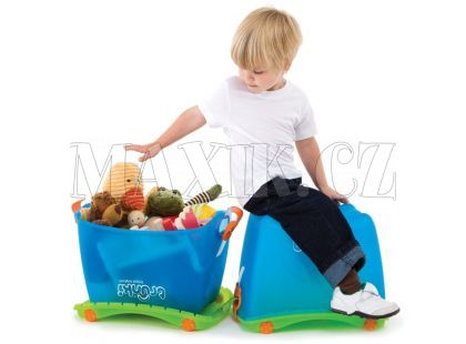 Trunki Box na hračky 4v1 modrý