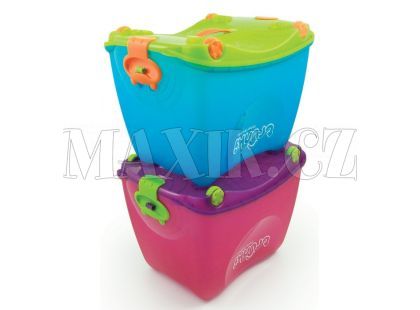 Trunki Box na hračky 4v1 modrý