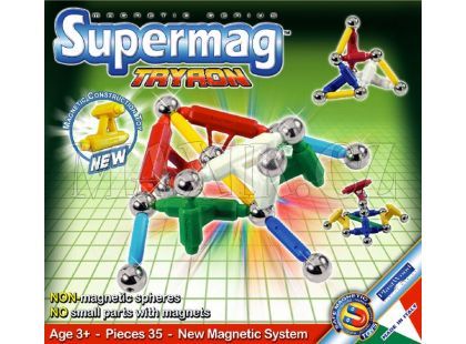 TRYRON zelená 35 dílků Supermag