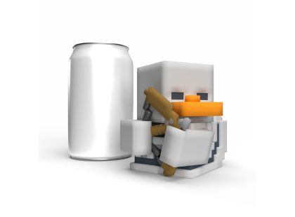 Tubbz kachnička Minecraft - Skeleton (první edice)