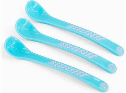 Twistshake lžička na krmení 3ks pastelově modrá