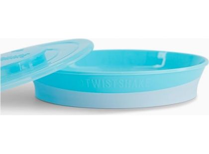 Twistshake talíř pastelově modrý