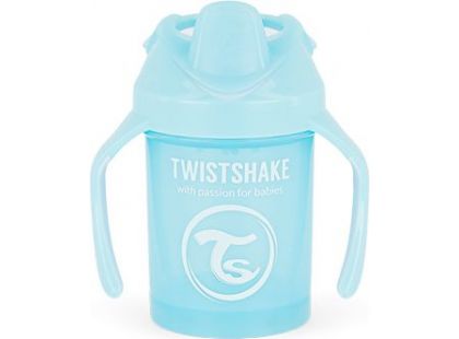 Twistshake učící netekoucí hrnek 230 ml pastelově modrý