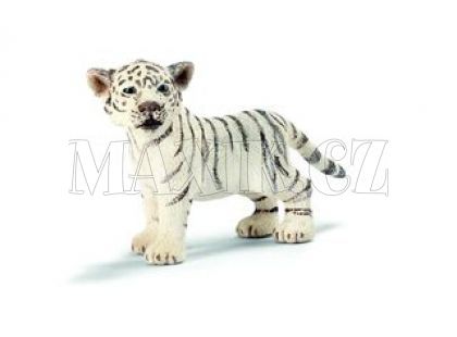Tygr bílý mládě stojící Schleich 14384