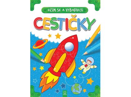 Učím se a vybarvuji. Cestičky