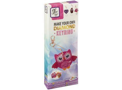 Udělej si svoji klíčenku pomocí kamínků Diamond