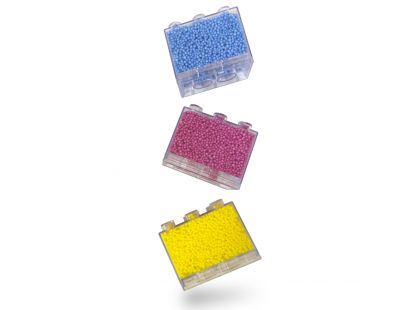 Ultra Foam mini balení 3 ks - modrá, nachová, žlutá modelovací hmota