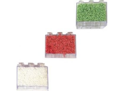 Ultra Foam mini balení 3 ks - zelená, červená, bílá modelovací hmota