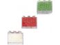 Ultra Foam mini balení 3 ks - zelená, červená, bílá modelovací hmota 2