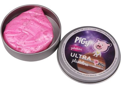 Ultra Plastelína Lilly & Pigy, galaktická 50 g růžová