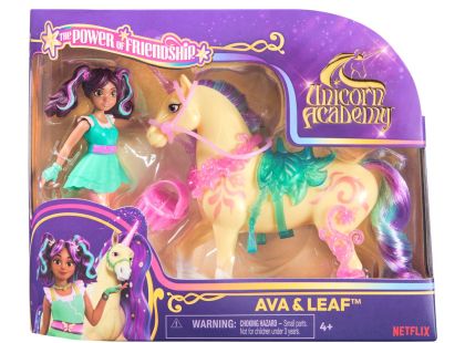 Unicorn Academy figurky Ava a Leaf 11 cm