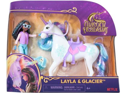 Unicorn Academy figurky Layla a Glacier 11 cm
